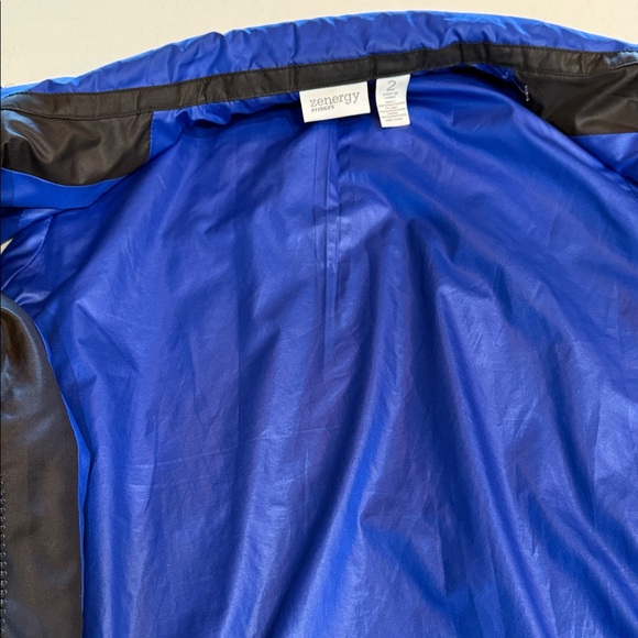 Chico’s Zenergy Sleeveless Blue Women's Vest Large (2) - Picture 5 of 7